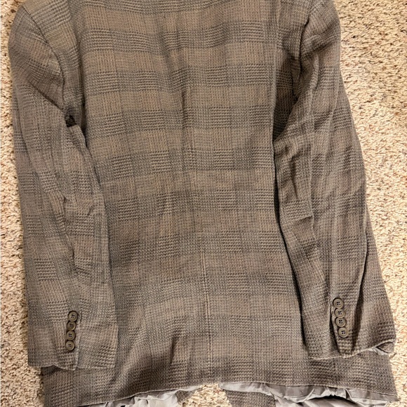 Hart & Schaffner Marx Vintage Fort Smith Ark Suit Shop 100% silk blazer - Picture 6 of 7